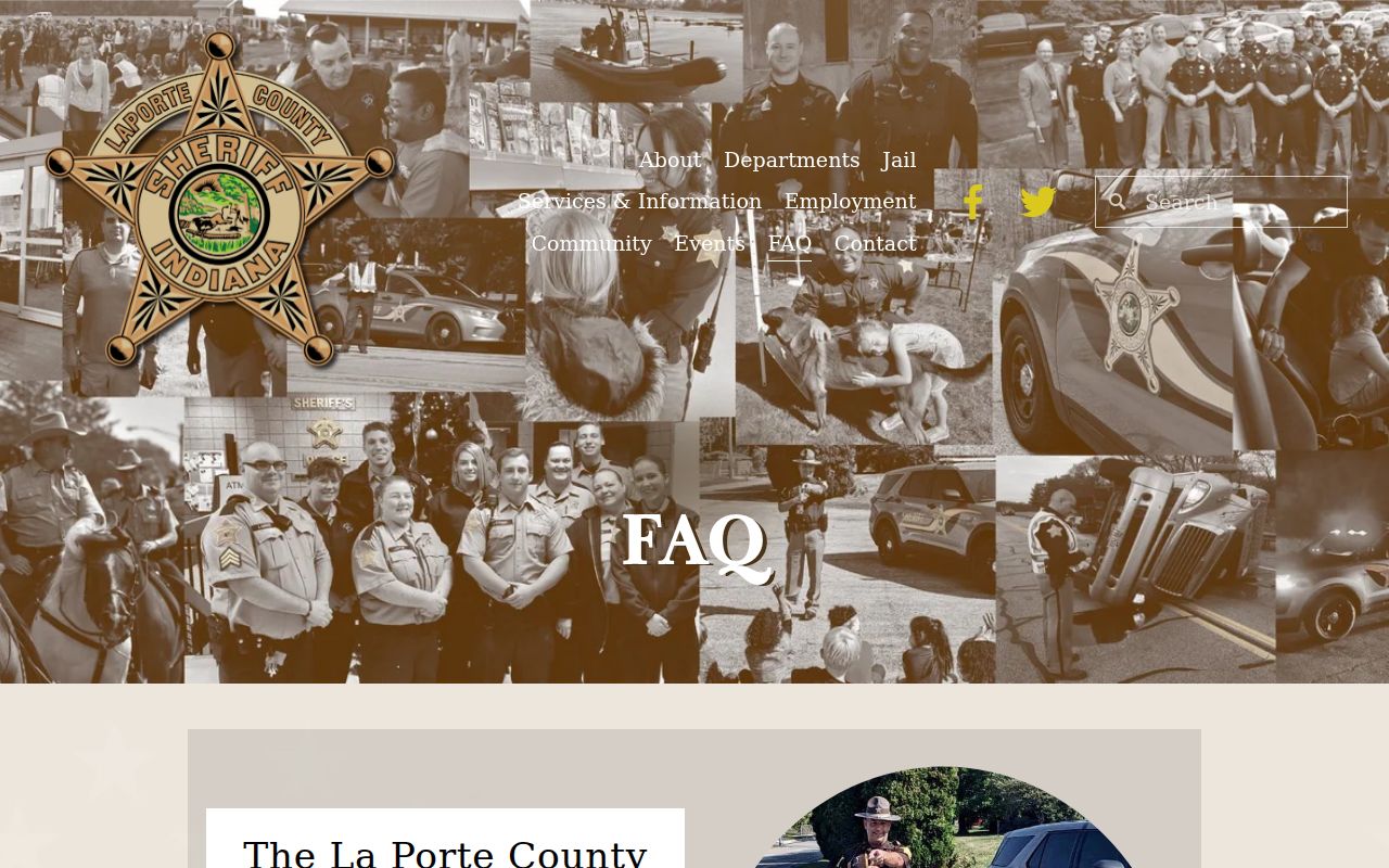LaPorte County outstanding warrant confirmation and bond instructions